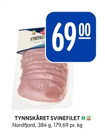 Rema 1000 TYNNSKÅRET SVINEFILET tilbud