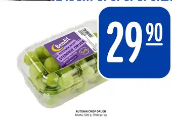 Rema 1000 AUTUMN CRISP DRUER tilbud