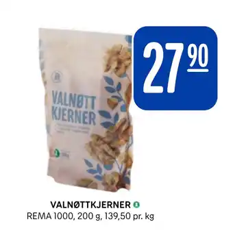 Rema 1000 VALNØTTKJERNER tilbud