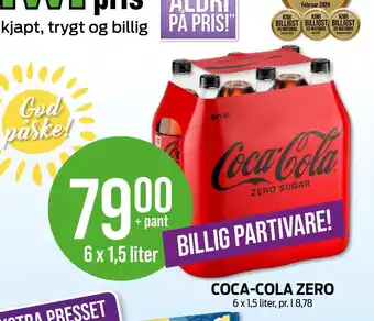 Kiwi COCA-COLA ZERO tilbud