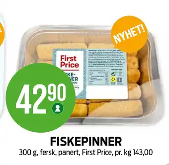 Kiwi FISKEPINNER tilbud