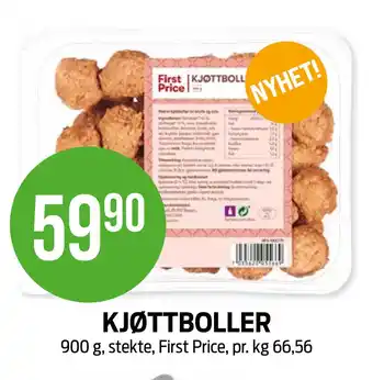 Kiwi KJØTTBOLLER tilbud