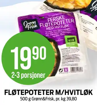 Kiwi FLØTEPOTETER M/HVITLØK tilbud