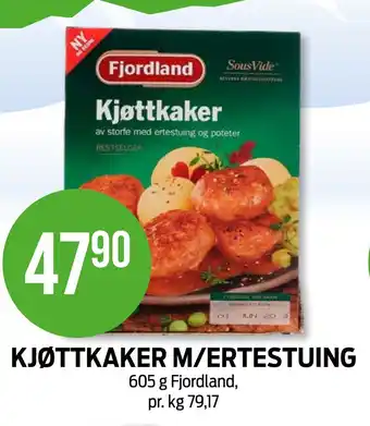 Kiwi KJØTTKAKER M/ERTESTUING tilbud