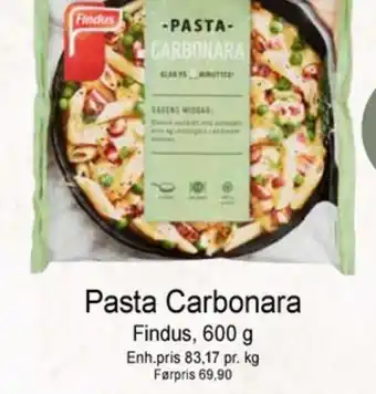 Joker Findus pasta carbonara tilbud