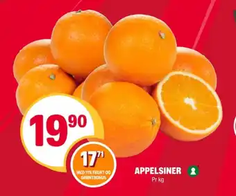 Coop Extra Ukjent appelsiner tilbud