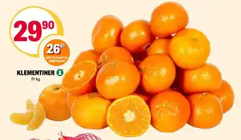 Coop Extra Ukjent klementiner tilbud