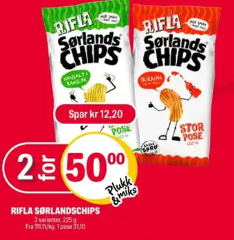 Coop Extra Rifla chips sriracha tilbud