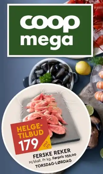 Coop Mega Ukjent reker tilbud