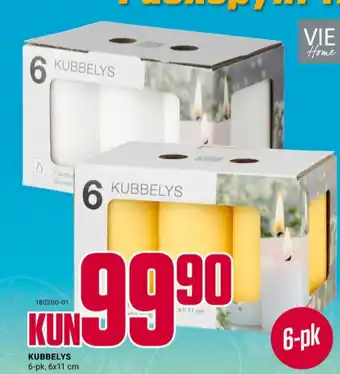 Europris Vie home kubbelys tilbud