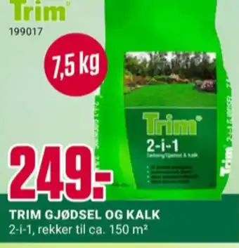 Europris Trim gjødsel tilbud