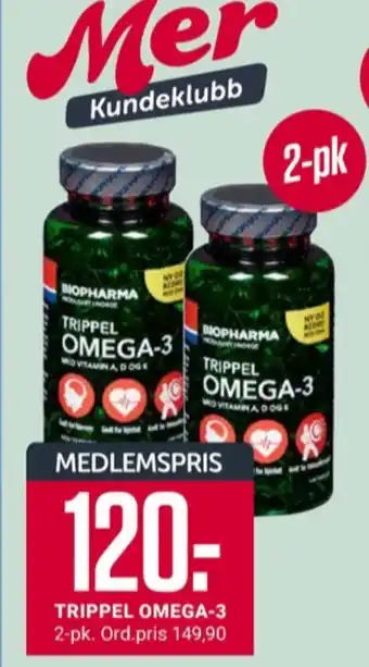 Europris Biopharma kosttilskudd tilbud