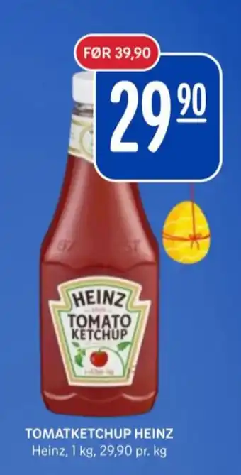Rema 1000 Heinz ketchup tilbud