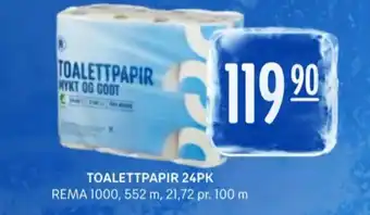 Rema 1000 Rema 1000 toalettpapir tilbud