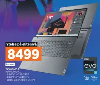 POWER YOGA SLIM 6 82WU0070MX tilbud