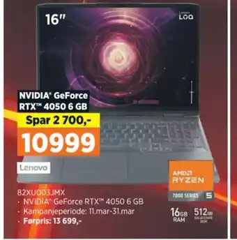 POWER Lenovo 82XU003JMX tilbud