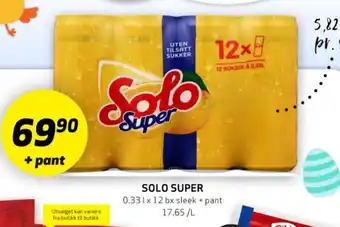 Bunnpris SOLO SUPER tilbud