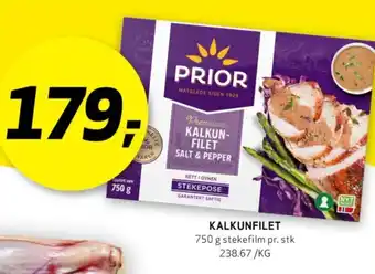 Bunnpris KALKUNFILET tilbud