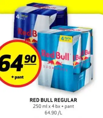 Bunnpris RED BULL REGULAR tilbud