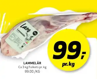 Bunnpris LAMMELÅR tilbud
