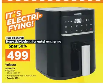 POWER AIRFRYER FR9011NO tilbud