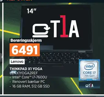 POWER THINKPAD X1 YOGA tilbud