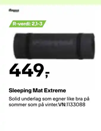 XXL Sport Sleeping Mat Extreme tilbud