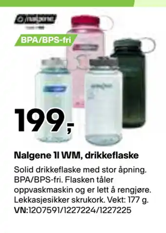 XXL Sport Nalgene 1l WM, drikkeflaske tilbud