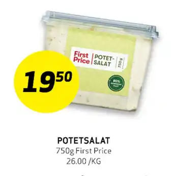 Bunnpris POTETSALAT tilbud