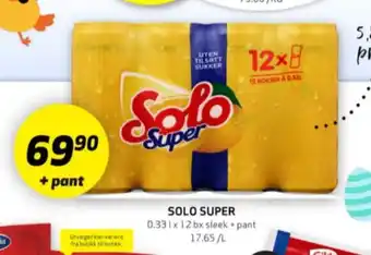 Bunnpris Solo super brus tilbud