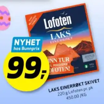Bunnpris Lofoten laks tilbud