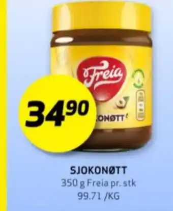 Bunnpris Freia smørepålæg tilbud