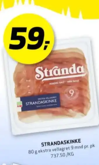 Bunnpris Stranda spekeskinke tilbud