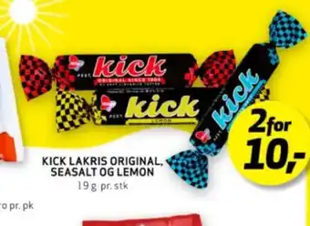 Bunnpris Kick godterier tilbud