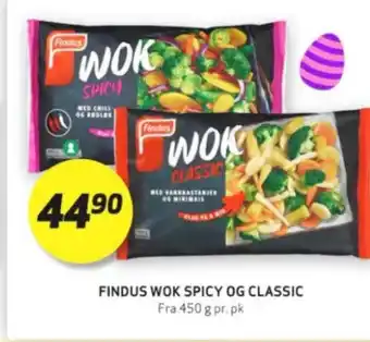Bunnpris Findus wok spicy tilbud