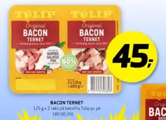 Bunnpris Tulip baconterninger tilbud