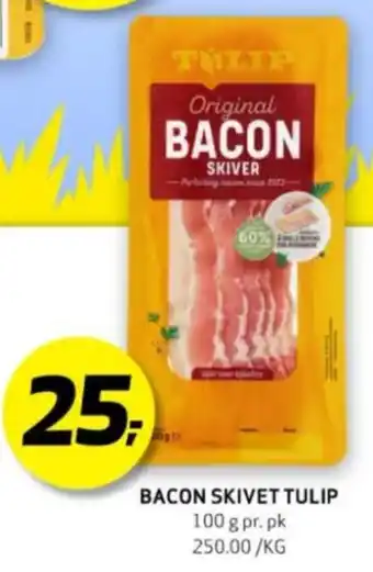 Bunnpris Tulip baconskiver tilbud
