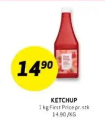 Bunnpris First price ketchup tilbud