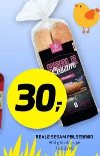 Bunnpris Bakehuset pølsebrød tilbud