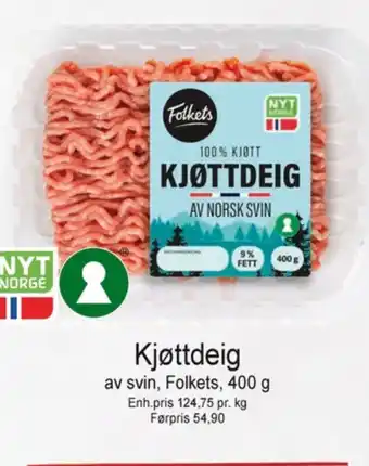 Joker Folkets kjøttdeig tilbud