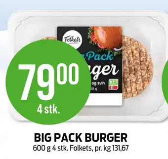 Kiwi Folkets burger tilbud