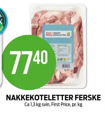 Kiwi First price nakkekoteletter tilbud