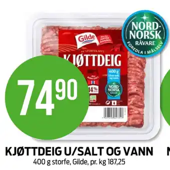 Kiwi Gilde kjøttdeig tilbud