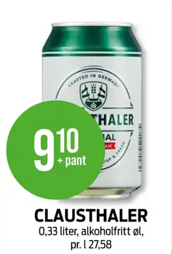 Kiwi Clausthaler øl tilbud