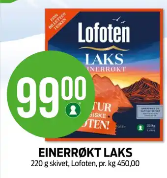 Kiwi Lofoten laks tilbud
