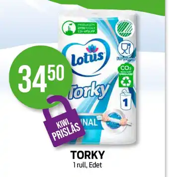 Kiwi Torky tørkerull tilbud