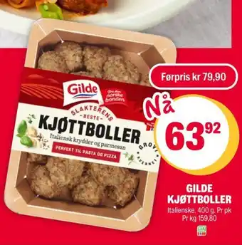 Coop Extra GILDE KJØTTBOLLER tilbud