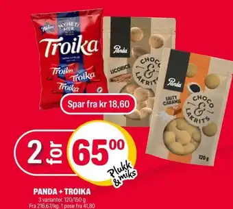 Coop Extra PANDA + TROIKA tilbud