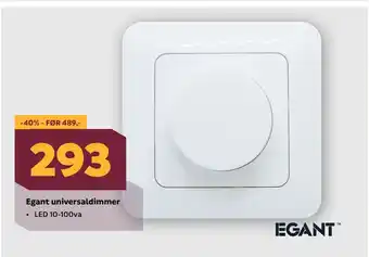 Megaflis Egant universaldimmer tilbud