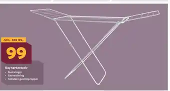 Megaflis Day tørkestativ tilbud